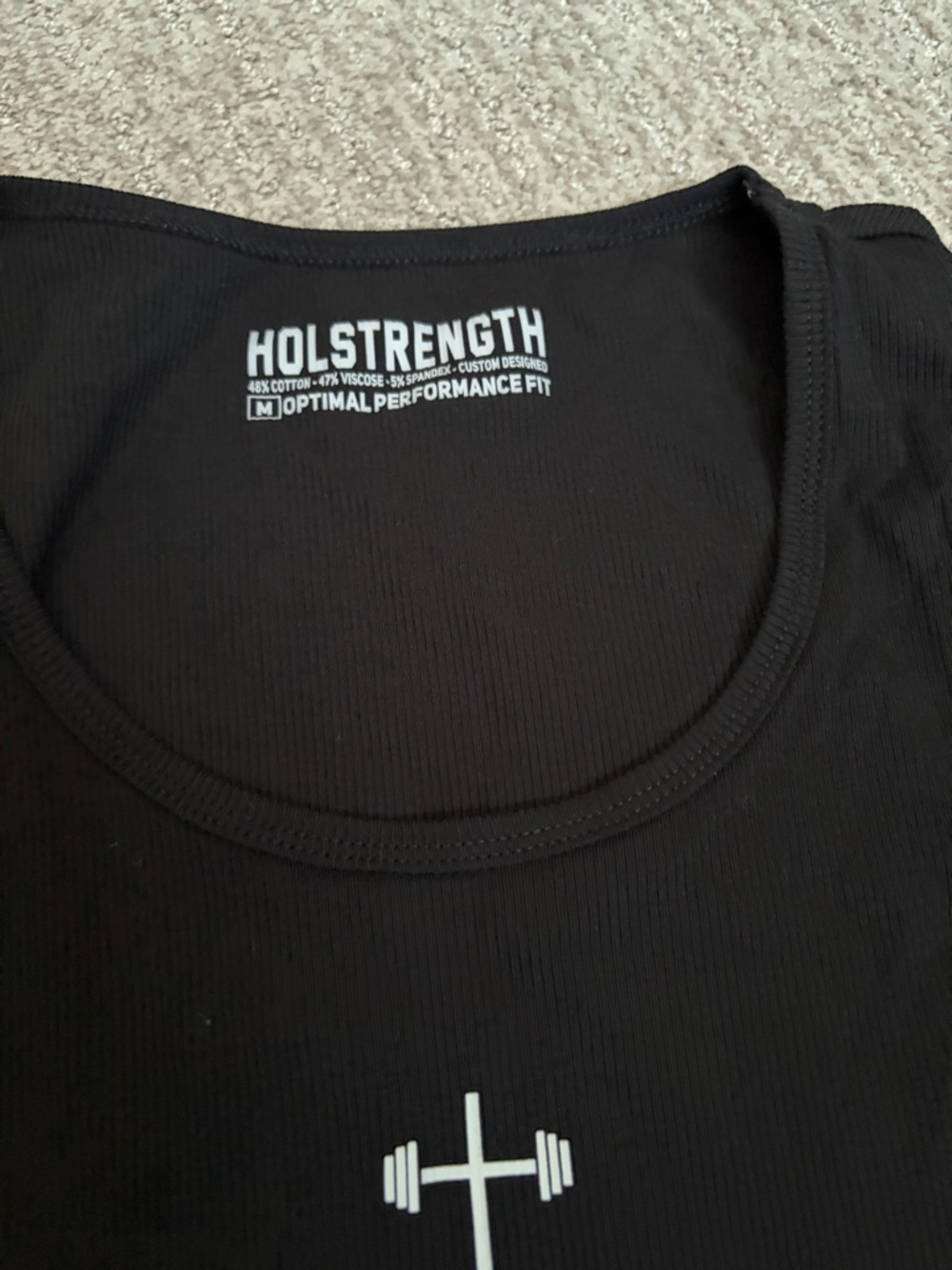 2 Mens Ribbed  Tank Tops - Picture 2 of 2